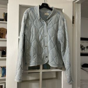 Z Supply quilted denim jacket